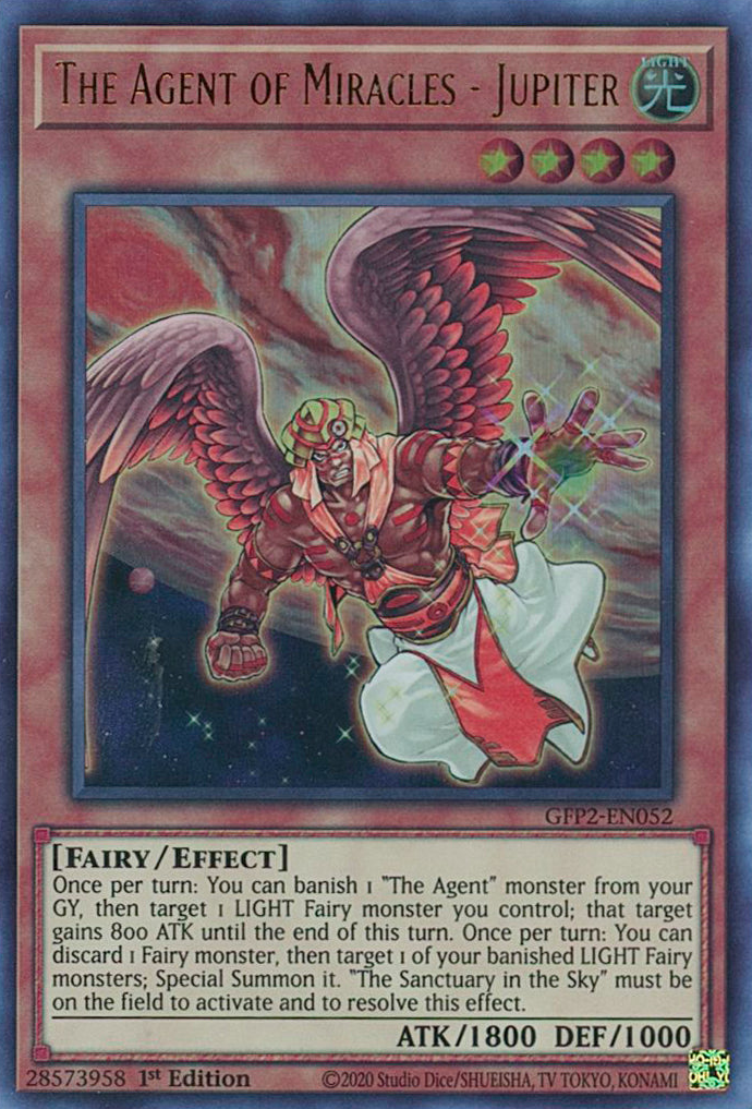 The Agent of Miracles - Jupiter [GFP2-EN052] Ultra Rare | Anubis Games and Hobby