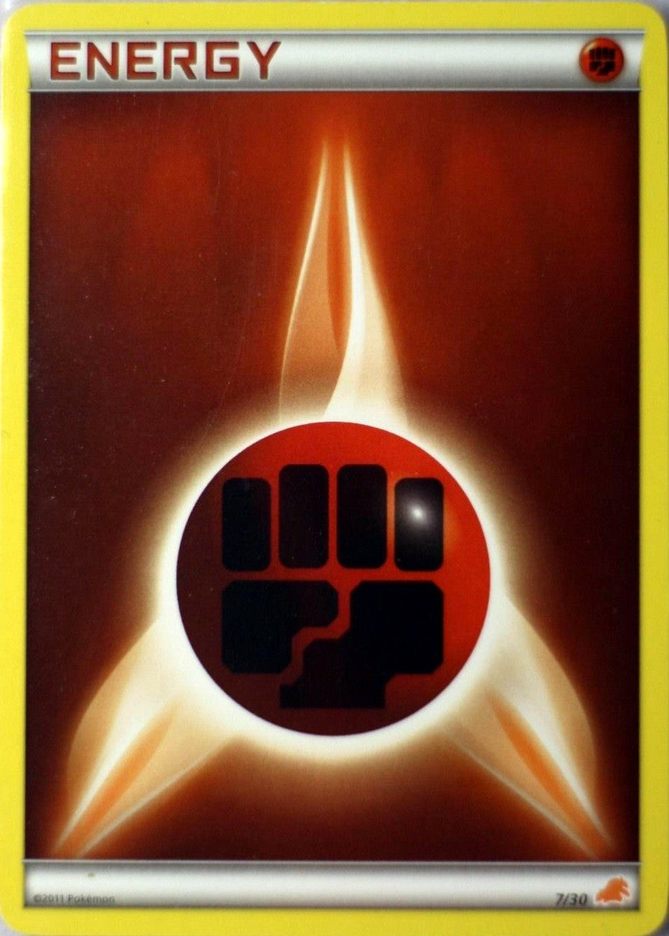 Fighting Energy (7/30) [Black & White: Trainer Kit - Excadrill] | Anubis Games and Hobby