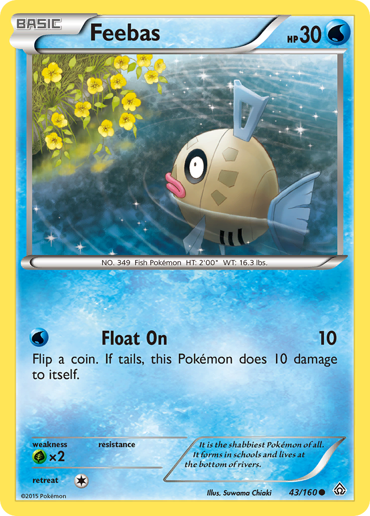 Feebas (43/160) [XY: Primal Clash] | Anubis Games and Hobby