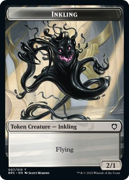 Mishra's Warform // Inkling Double-Sided Token [The Brothers' War Commander Tokens] | Anubis Games and Hobby