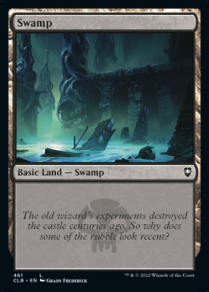 Swamp (461) [Commander Legends: Battle for Baldur's Gate] | Anubis Games and Hobby