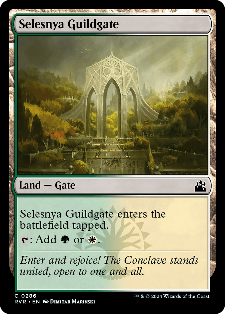 Selesnya Guildgate [Ravnica Remastered] | Anubis Games and Hobby