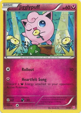 Jigglypuff (12/30) [XY: Trainer Kit 1 - Wigglytuff] | Anubis Games and Hobby