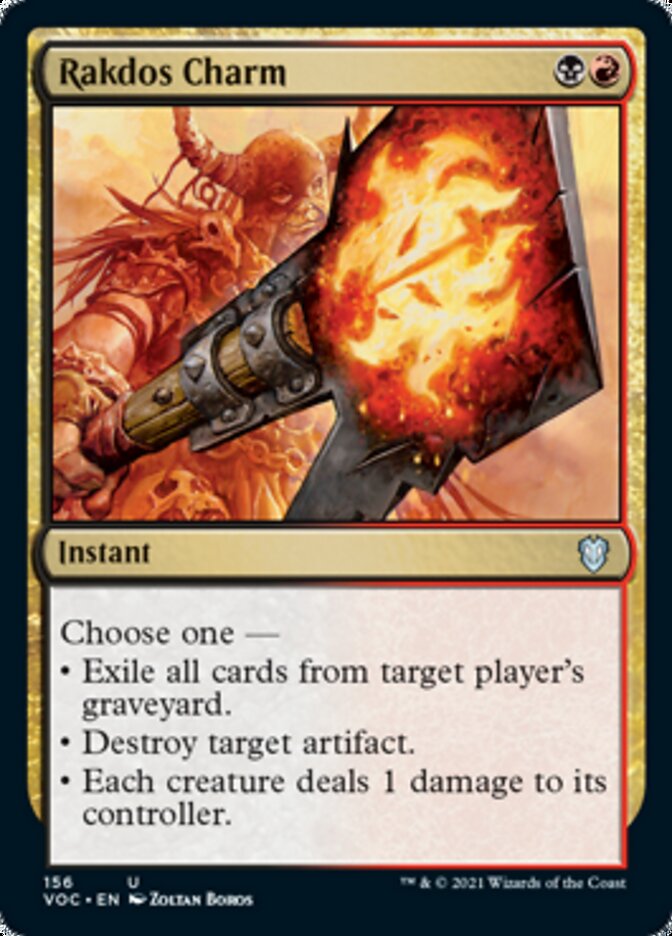 Rakdos Charm [Innistrad: Crimson Vow Commander] | Anubis Games and Hobby