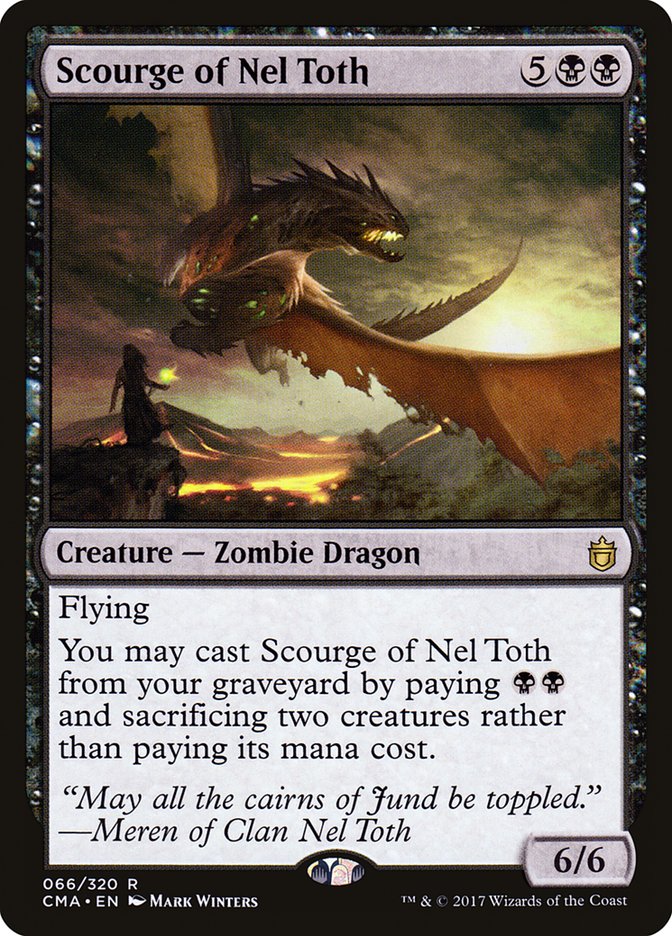 Scourge of Nel Toth [Commander Anthology] | Anubis Games and Hobby