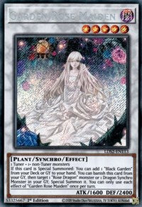 Garden Rose Maiden [LDS2-EN113] Secret Rare | Anubis Games and Hobby