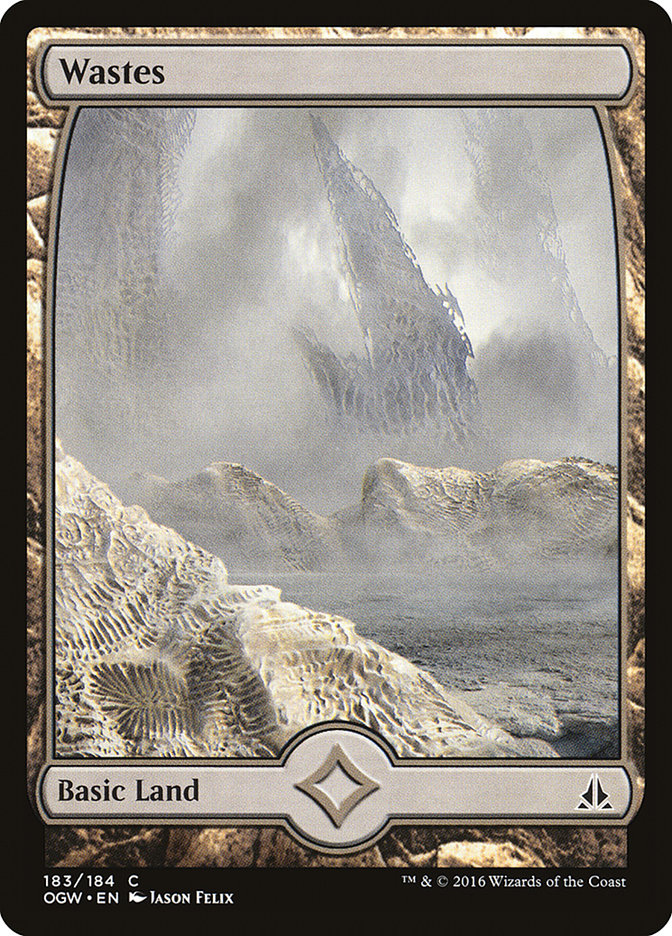 Wastes (183) (Full Art) [Oath of the Gatewatch] | Anubis Games and Hobby