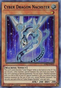 Cyber Dragon Nachster (Blue) [LDS2-EN032] Ultra Rare | Anubis Games and Hobby