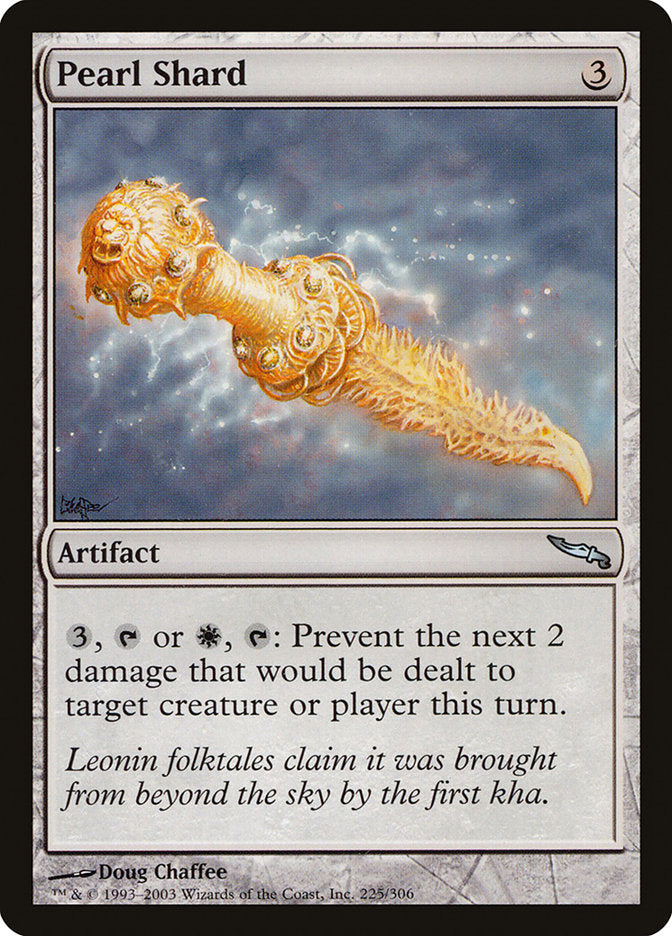 Pearl Shard [Mirrodin] | Anubis Games and Hobby