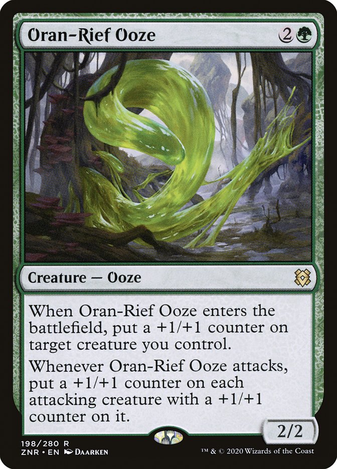 Oran-Rief Ooze [Zendikar Rising] | Anubis Games and Hobby