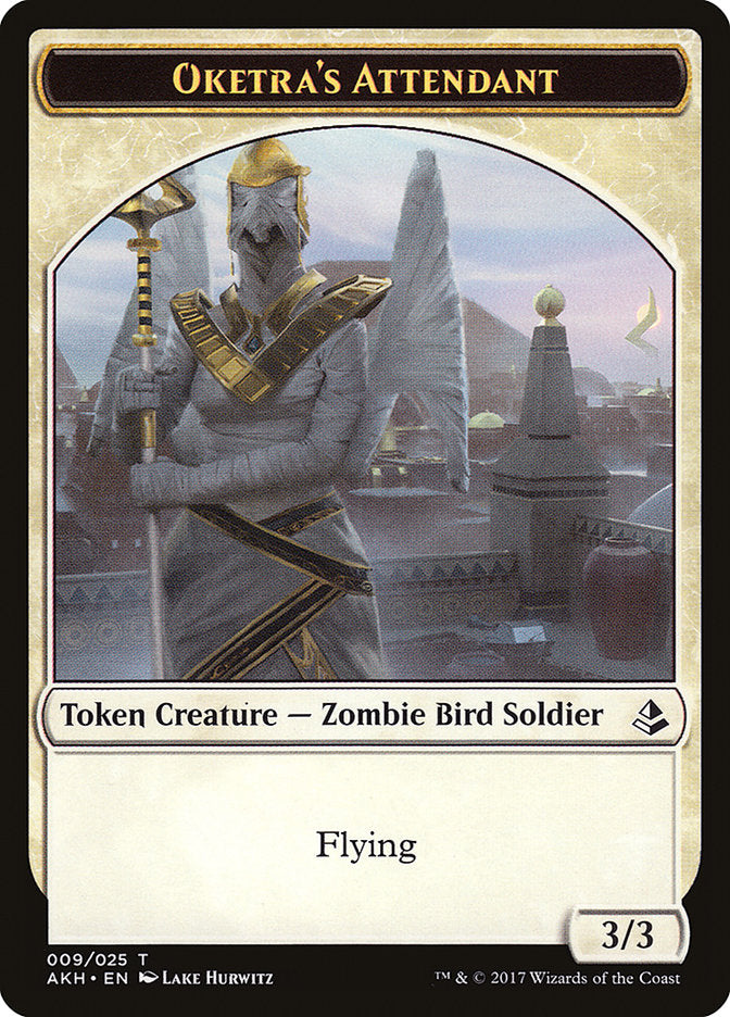 Oketra's Attendant Token [Amonkhet Tokens] | Anubis Games and Hobby