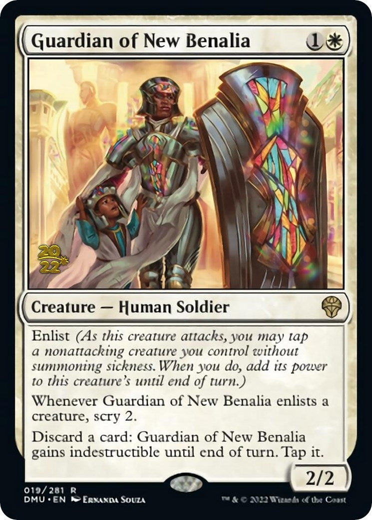 Guardian of New Benalia [Dominaria United Prerelease Promos] | Anubis Games and Hobby