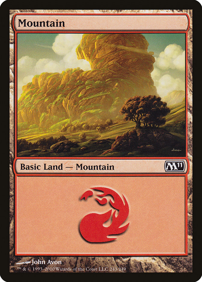 Mountain (243) [Magic 2011] | Anubis Games and Hobby