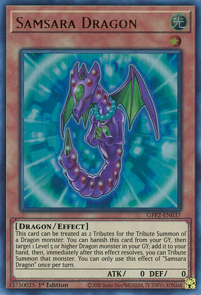 Samsara Dragon [GFP2-EN037] Ultra Rare | Anubis Games and Hobby