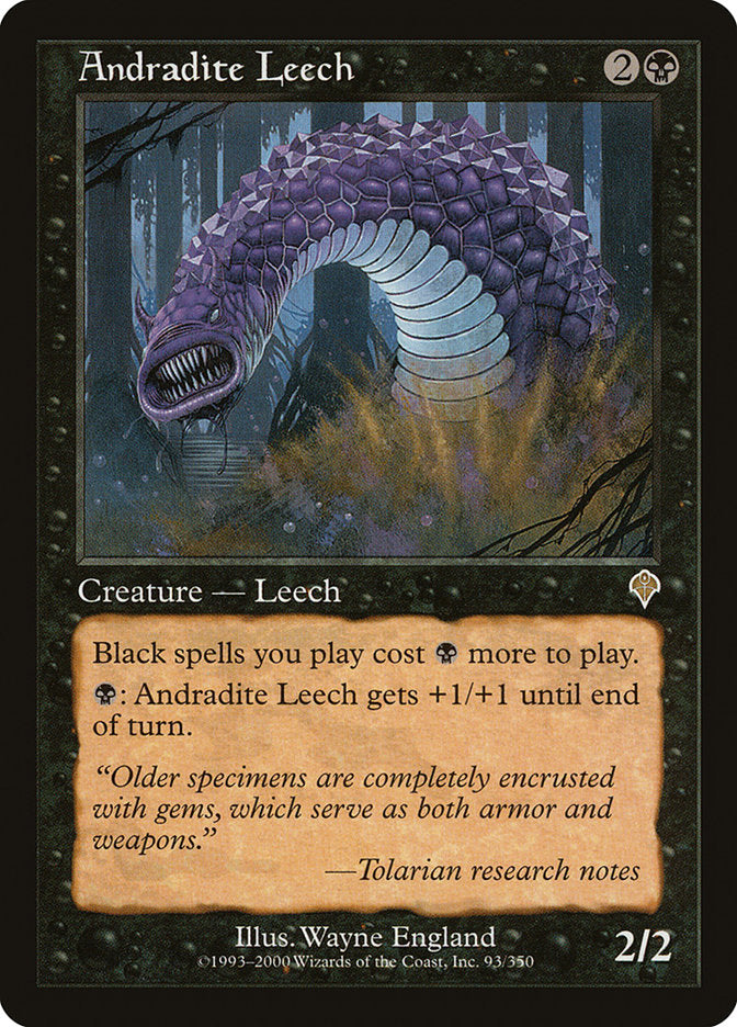 Andradite Leech [Invasion] | Anubis Games and Hobby
