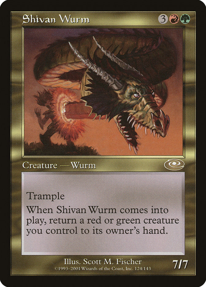 Shivan Wurm [Planeshift] | Anubis Games and Hobby