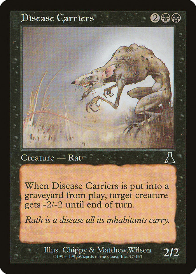 Disease Carriers [Urza's Destiny] | Anubis Games and Hobby