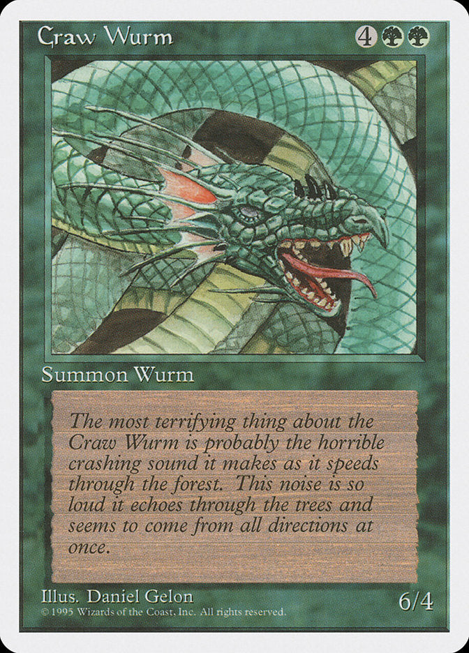 Craw Wurm [Fourth Edition] | Anubis Games and Hobby