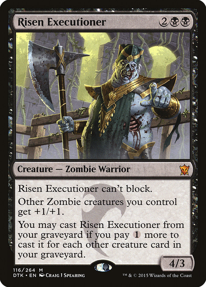 Risen Executioner [Dragons of Tarkir] | Anubis Games and Hobby