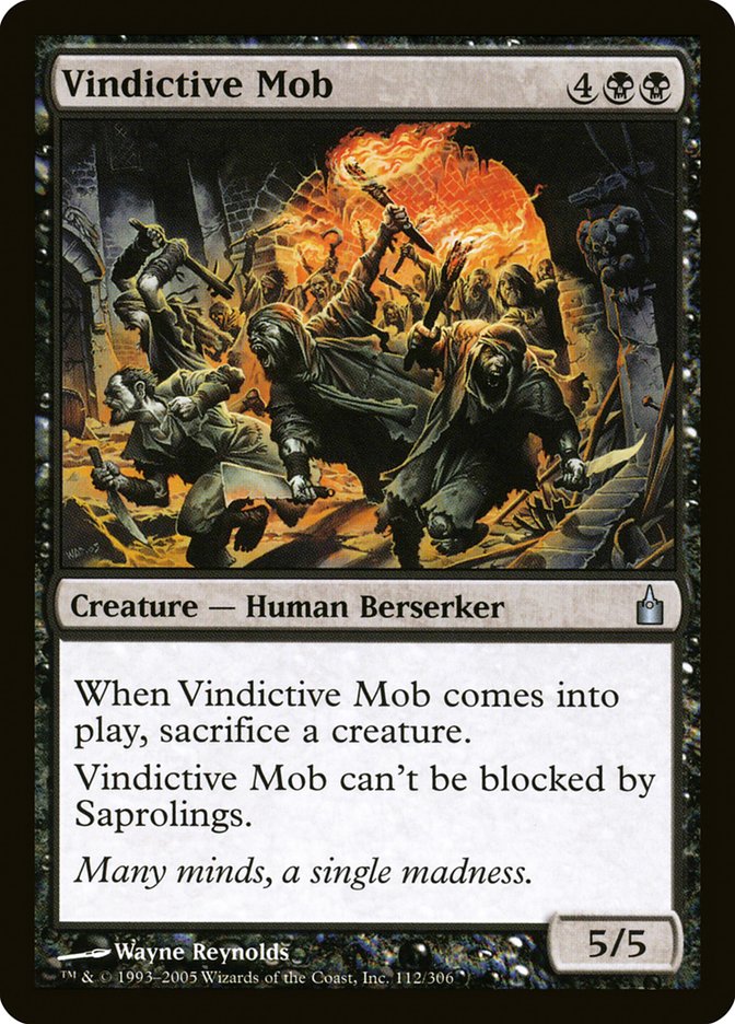 Vindictive Mob [Ravnica: City of Guilds] | Anubis Games and Hobby