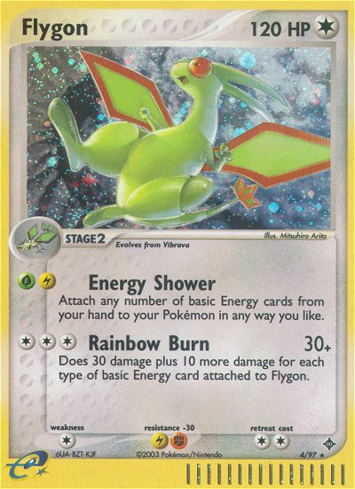 Flygon (4/97) [EX: Dragon] | Anubis Games and Hobby