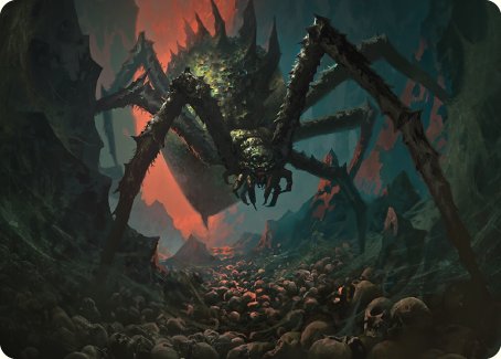 Shelob, Child of Ungoliant Art Card [The Lord of the Rings: Tales of Middle-earth Art Series] | Anubis Games and Hobby