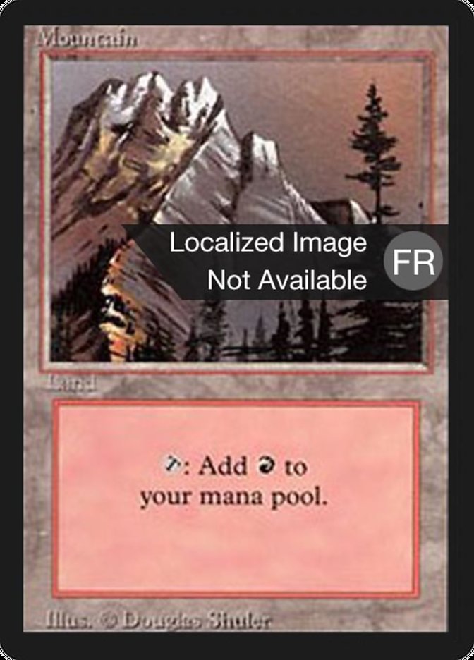 Mountain (A) [Foreign Black Border] | Anubis Games and Hobby