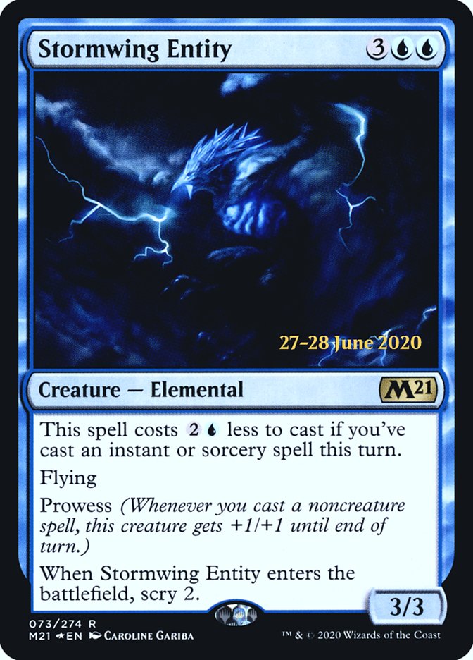 Stormwing Entity [Core Set 2021 Prerelease Promos] | Anubis Games and Hobby