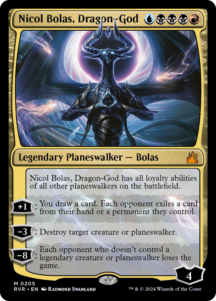 Nicol Bolas, Dragon-God [Ravnica Remastered] | Anubis Games and Hobby