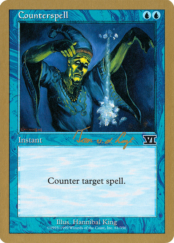 Counterspell (Tom van de Logt) [World Championship Decks 2000] | Anubis Games and Hobby