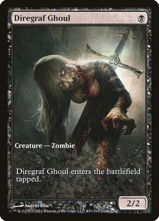 Diregraf Ghoul (Game Day) [Innistrad Promos] | Anubis Games and Hobby