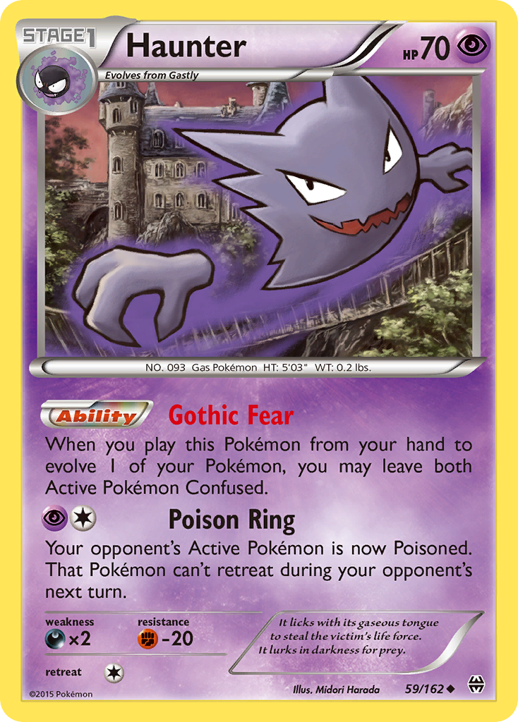 Haunter (59/162) [XY: BREAKthrough] | Anubis Games and Hobby