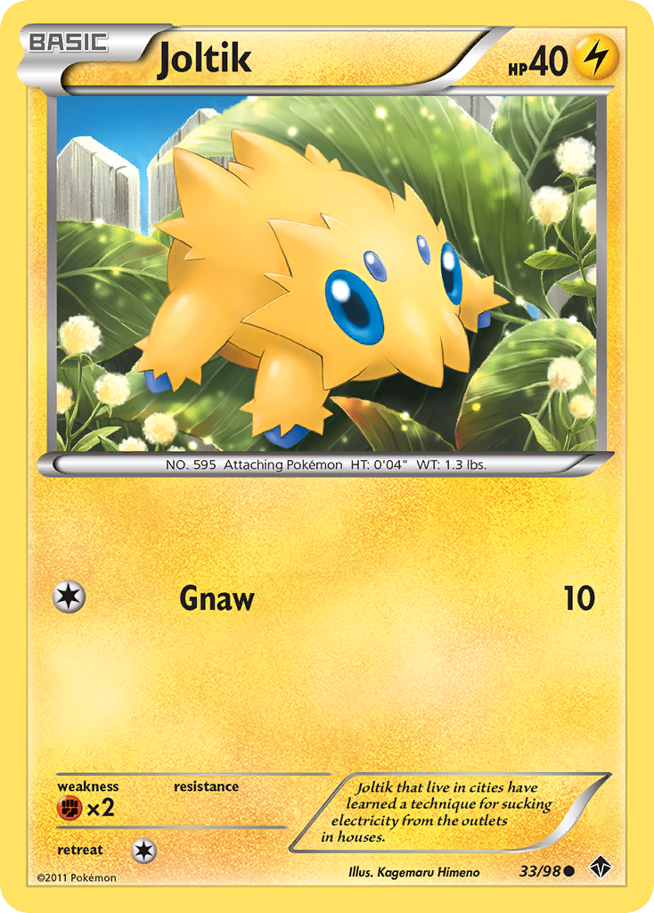 Joltik (33/98) [Black & White: Emerging Powers] | Anubis Games and Hobby