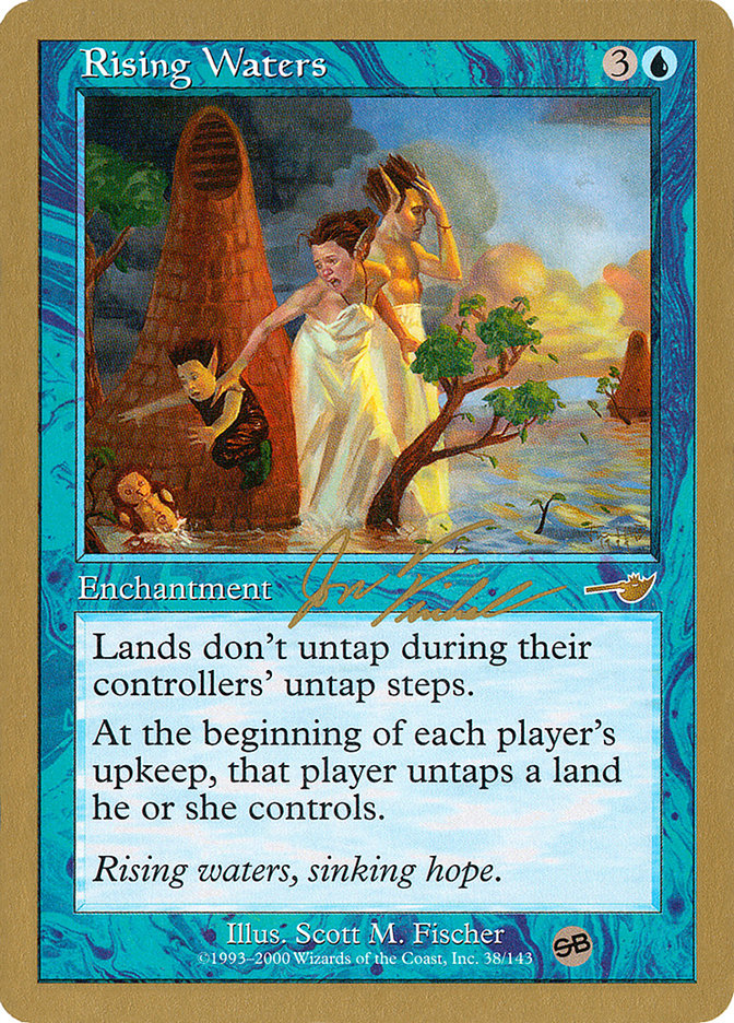 Rising Waters (Jon Finkel) (SB) [World Championship Decks 2000] | Anubis Games and Hobby