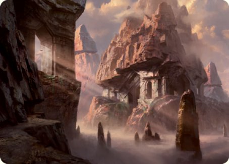 Mountain (277) Art Card [Dungeons & Dragons: Adventures in the Forgotten Realms Art Series] | Anubis Games and Hobby