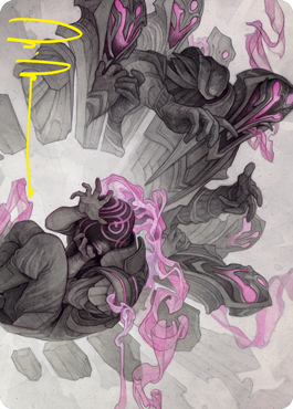 Rise of Extus Art Card (Gold-Stamped Signature) [Strixhaven: School of Mages Art Series] | Anubis Games and Hobby