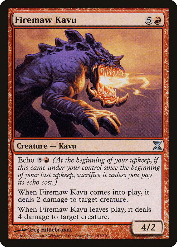 Firemaw Kavu [Time Spiral] | Anubis Games and Hobby