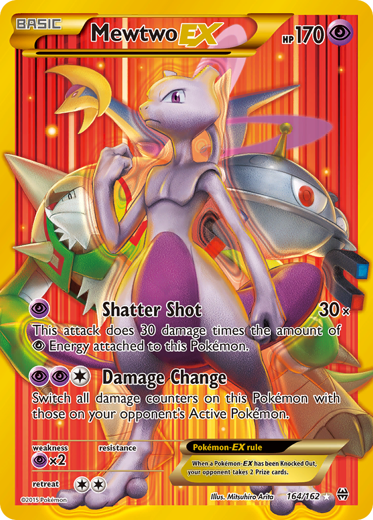 Mewtwo EX (164/162) [XY: BREAKthrough] | Anubis Games and Hobby