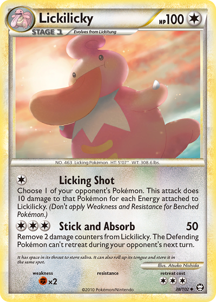 Lickilicky (38/102) [HeartGold & SoulSilver: Triumphant] | Anubis Games and Hobby