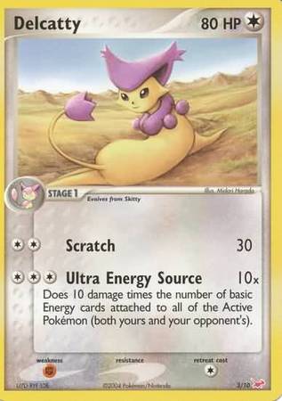 Delcatty (3/10) [EX: Trainer Kit - Latias] | Anubis Games and Hobby