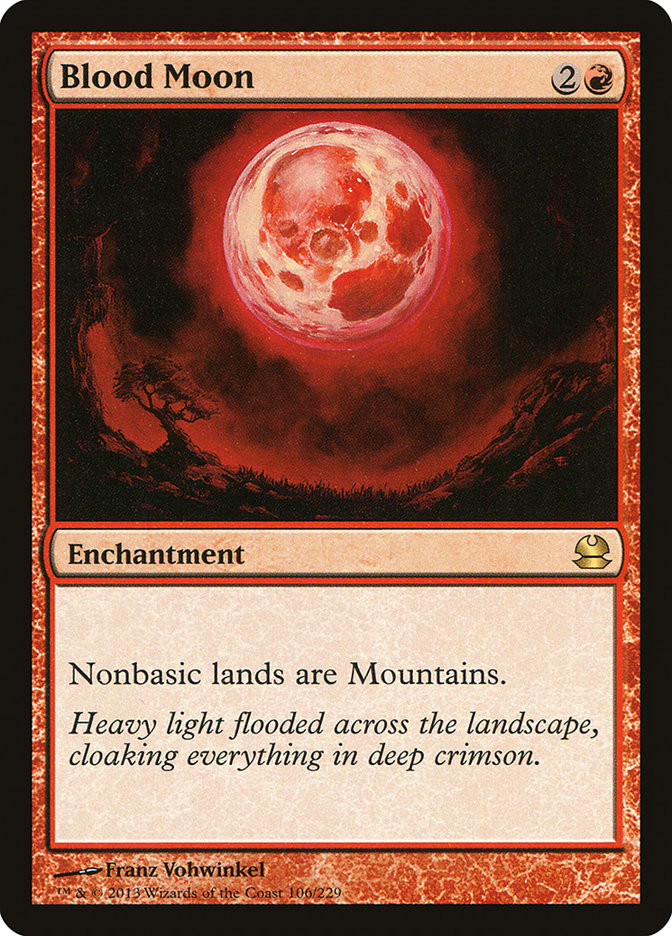 Blood Moon [Modern Masters] | Anubis Games and Hobby