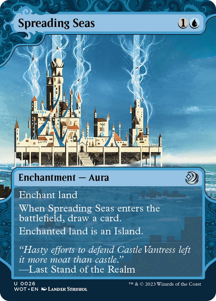 Spreading Seas [Wilds of Eldraine: Enchanting Tales] | Anubis Games and Hobby