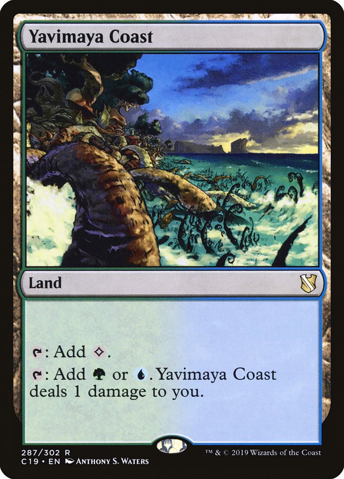 Yavimaya Coast [Commander 2019] | Anubis Games and Hobby