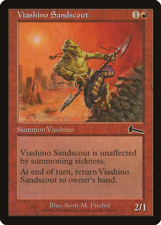 Viashino Sandscout [Urza's Legacy] | Anubis Games and Hobby