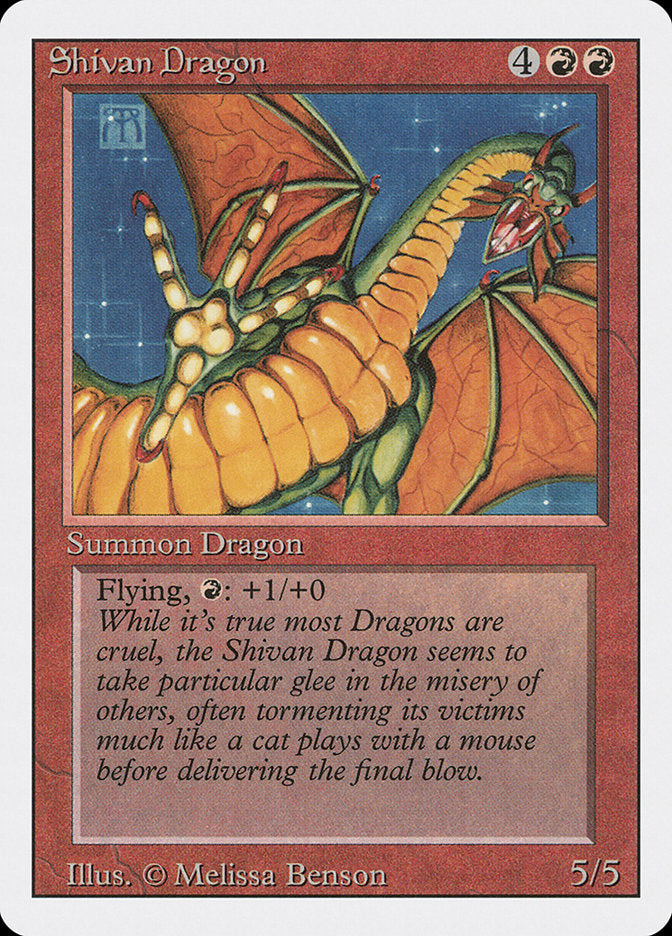 Shivan Dragon [Revised Edition] | Anubis Games and Hobby