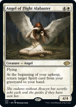 Angel of Flight Alabaster [Jumpstart 2022] | Anubis Games and Hobby