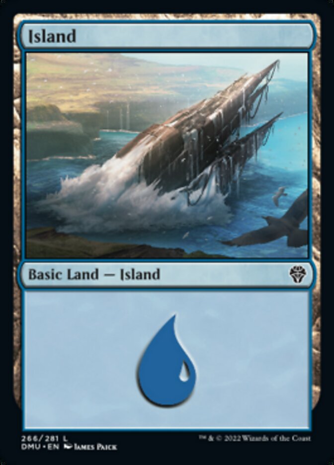 Island (266) [Dominaria United] | Anubis Games and Hobby