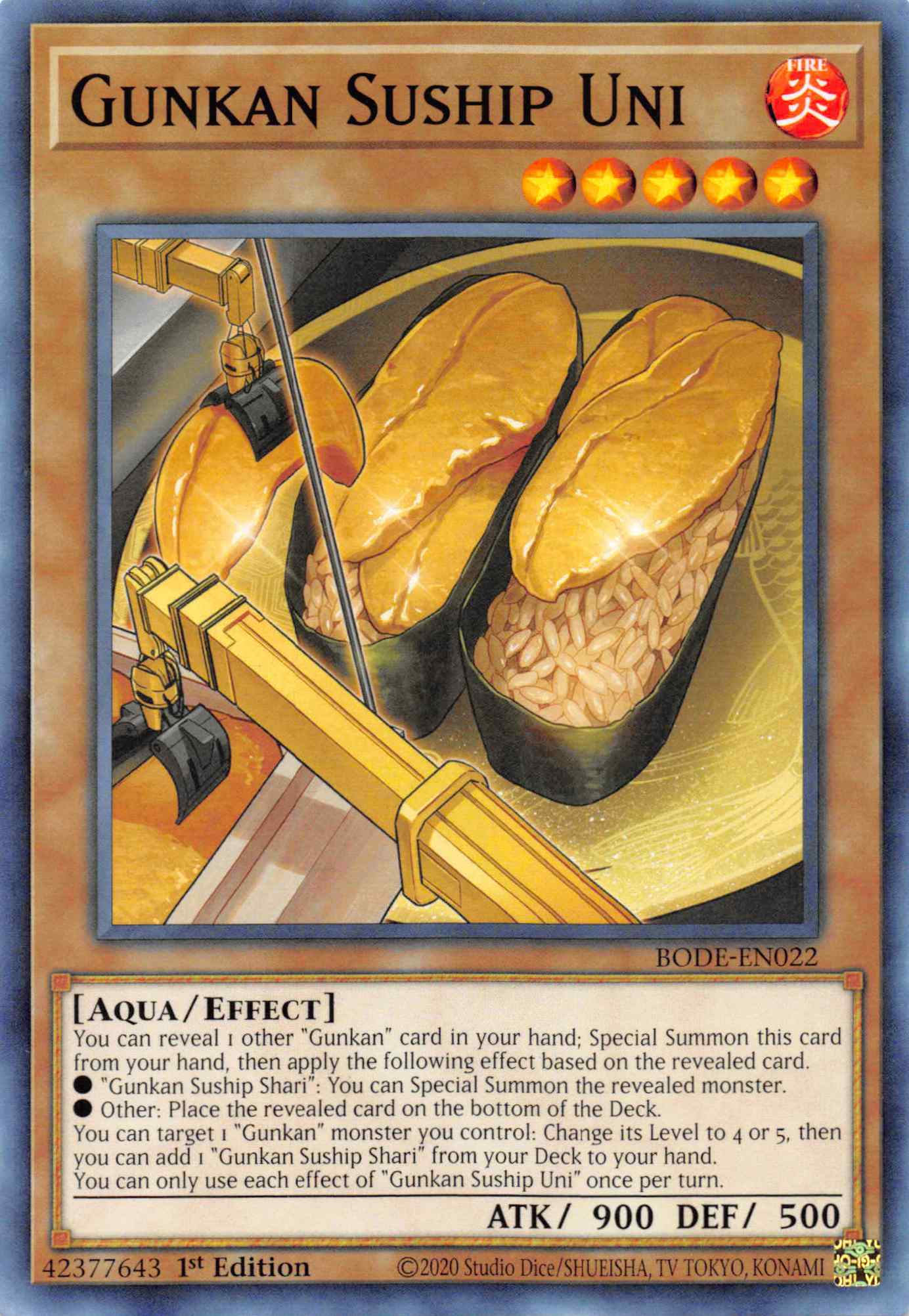 Gunkan Suship Uni [BODE-EN022] Common | Anubis Games and Hobby