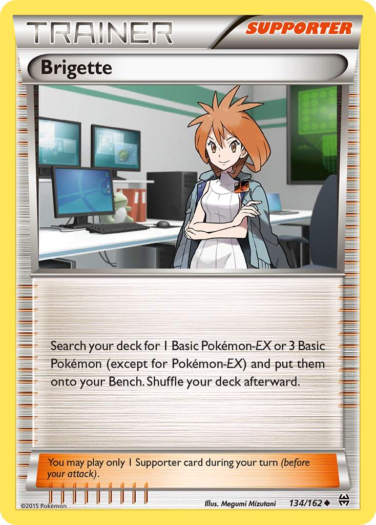 Brigette (134/162) [XY: BREAKthrough] | Anubis Games and Hobby