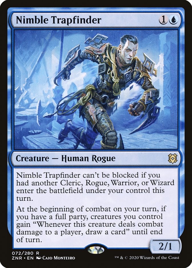 Nimble Trapfinder [Zendikar Rising] | Anubis Games and Hobby